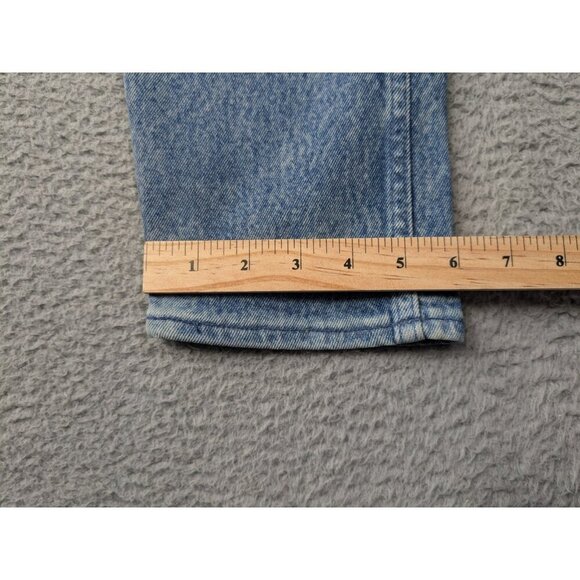 Levis Line 8 Slim Fit Taper Jeans 34x32 (Fits 35x29.5) Blue Acid Cotton Stretch - Picture 13 of 16